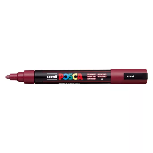 Dekormarker 1,8-2,5mm, Uni Posca PC-5M vörösbor – Tonerklinika Debrecen