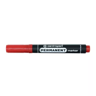 Alkoholos marker 2,5mm, kerek hegyű, Centropen 8566, piros – Tonerklinika Debrecen