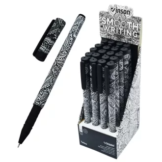 Golyóstoll kupakos, 0,7mm Vinson Tattoo A3 vegyes test displ 20 db/display – Tonerklinika Debrecen