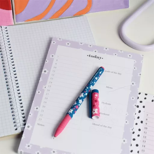 Golyóstoll kupakos, 0,7mm Vinson Flower A18 vegyes test displ 20 db/display – Tonerklinika Debrecen