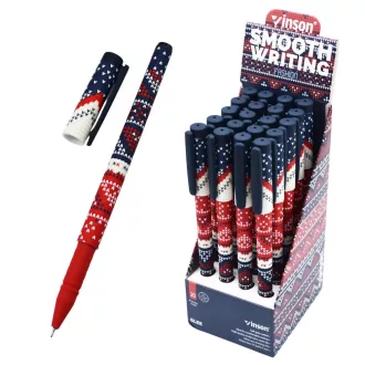 Golyóstoll kupakos, 0,7mm Vinson Glee A12 vegyes test displ 20 db/display – Tonerklinika Debrecen