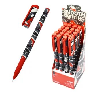 Golyóstoll kupakos, 0,7mm Vinson Sneaker A188 vegyes test displ 20 db/display – Tonerklinika Debrecen