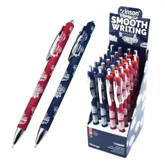 Golyóstoll nyomógombos 0,7mm Vinson Change K60 vegyes test displ 24 db/display – Tonerklinika Debrecen