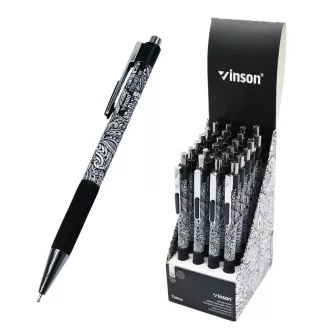 Golyóstoll nyomógombos 0,7mm Vinson Tattoo 103 vegyes test displ 24 db/display – Tonerklinika Debrecen