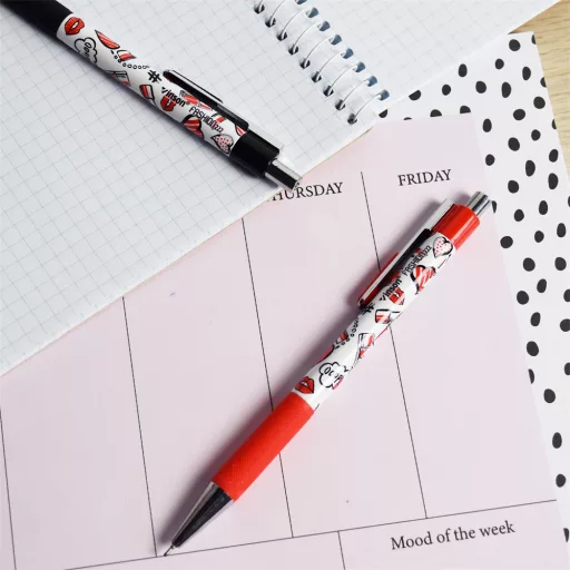 Golyóstoll nyomógombos 0,7mm Vinson Lipstick 222 vegyes test displ 24 db/display – Tonerklinika Debrecen