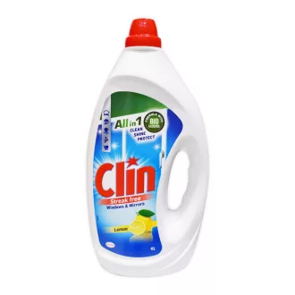   Ablaktisztító utántöltő 4 liter Professional W&G Clin lemon