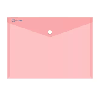 Irattartó tasak A4, PP patentos Bluering® transzparens piros – Tonerklinika Debrecen
