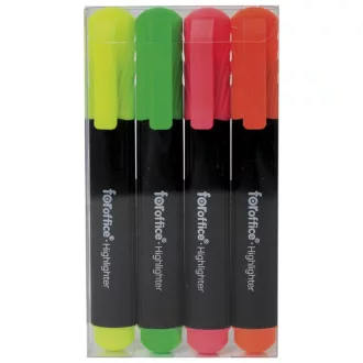 Szövegkiemelő készlet 2-5mm, Foroffice, 4 klf. szín – Tonerklinika Debrecen