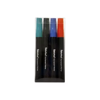 Alkoholos marker Foroffice, kerek hegyű hegyű, 1,5-3mm, 4 db-os készlet, – Tonerklinika Debrecen