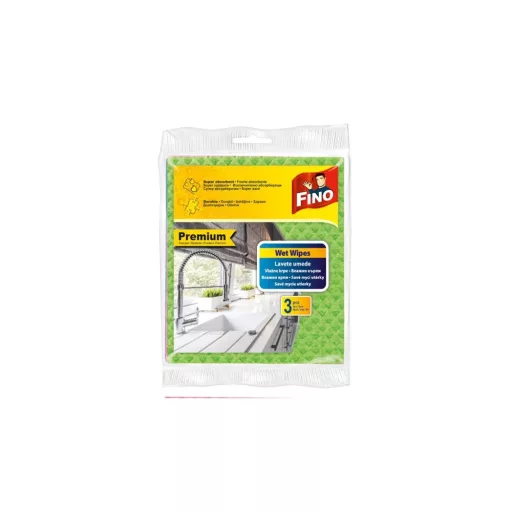 Szivacskendő 3 db/csomag Fino