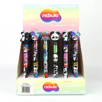 Zseléstoll radírozható, panda, 36 db/display Nebulo – Tonerklinika Debrecen