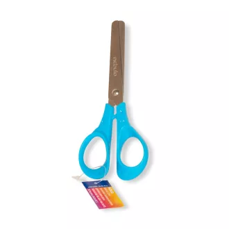 Olló 13,5cm, kerekített heggyel, ergonomikus, iskolai, Nebulo – Tonerklinika Debrecen