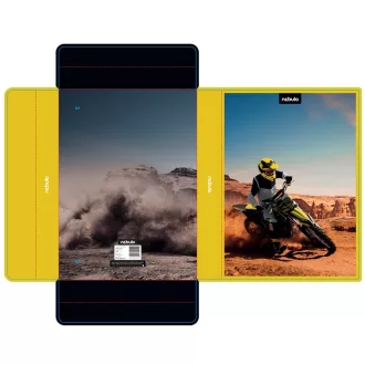 Füzetbox A4, hullámkarton, Motorcross, Nebulo – Tonerklinika Debrecen