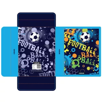 Füzetbox A5, hullámkarton, Focista, Nebulo – Tonerklinika Debrecen