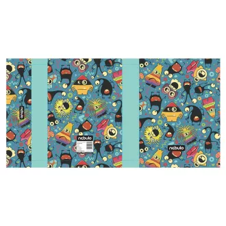 Füzetbox, A5, Vicces Szörnyek, Nebulo – Tonerklinika Debrecen