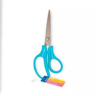 Olló 17cm, hegyes, ergonomikus, iskolai, Nebulo – Tonerklinika Debrecen