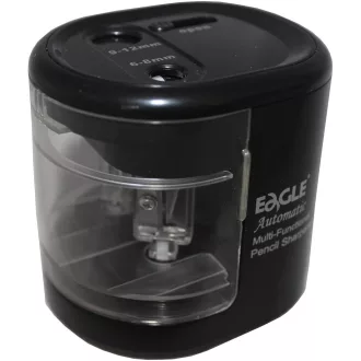 Hegyező asztali 2 lyukú elektromos elemes és hállózati adapterrel működtethető EG5161 Eagle fekete – Tonerklinika Debrecen