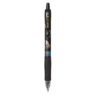 Zseléstoll 0,7mm, nyomógombos Pilot G-2 One Piece, írásszín fekete – Tonerklinika Debrecen