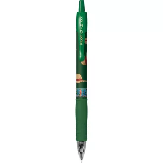 Zseléstoll 0,7mm, nyomógombos Pilot G-2 One Piece, írásszín zöld – Tonerklinika Debrecen