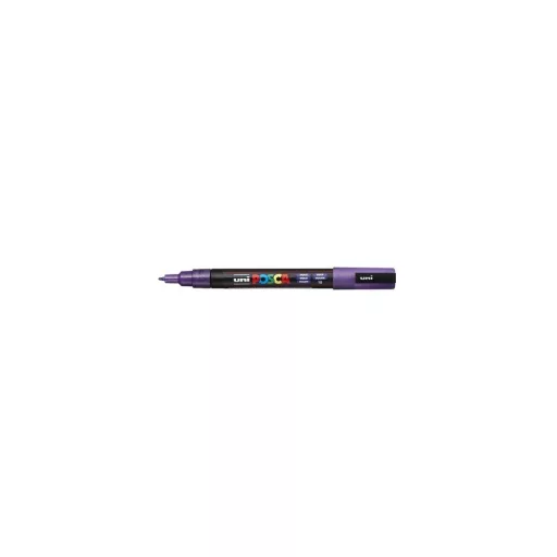 Dekormarker 0,9-1,3mm, Uni-Posca PC-3ML csillámló lila – Tonerklinika Debrecen