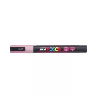 Dekormarker 0,9-1,3mm, Uni-Posca PC-3ML csillámló rózsaszín – Tonerklinika Debrecen