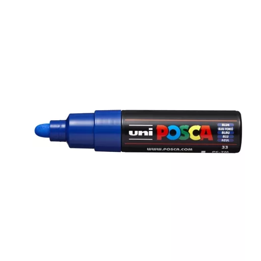 Dekormarker 4,5-5,5mm, Uni-Posca PC-7M kék – Tonerklinika Debrecen