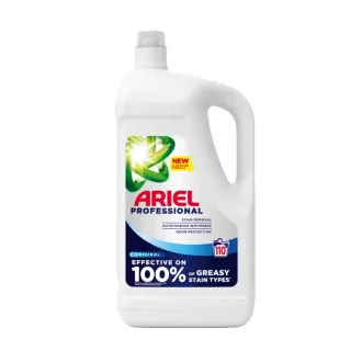   Mosógél 4,95 liter (110 mosás) fehér ruhákhoz Ariel Professional