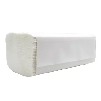   Kéztörlő 2 rétegű V hajtogatású 100 % cellulóz 150 lap/csomag 20 csomag/karton Bluering® fehér