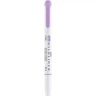   Szövegkiemelő 1,0/3,5 mm, kétvégű Zebra Mildliner Cool & Refined lila