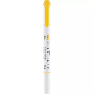   Szövegkiemelő 1,0/3,5 mm, kétvégű, Zebra Mildliner Warm, arany