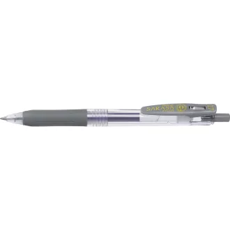 Zseléstoll 0,5 mm Zebra Sarasa Clip, szürke