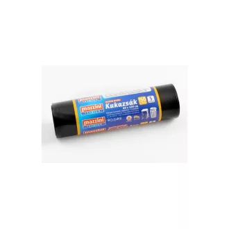   Szemeteszsák 150 liter 80 x 120 cm 40 mikron 5 db/tekercs Mazzini_fekete