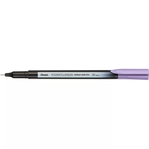 Rostirón, tűfilc 0,4mm, Pentel Pointliner levendula