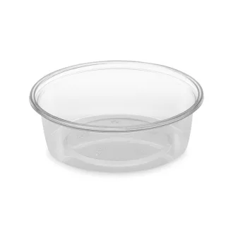   Elviteles doboz alj, kerek, szószos, öntetes tál 50 ml alj, PP 100 db/csomag, áttetsző