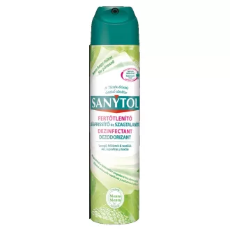 Fertőtlenítő légfrissítő 300 ml aerosol Sanytol Menta