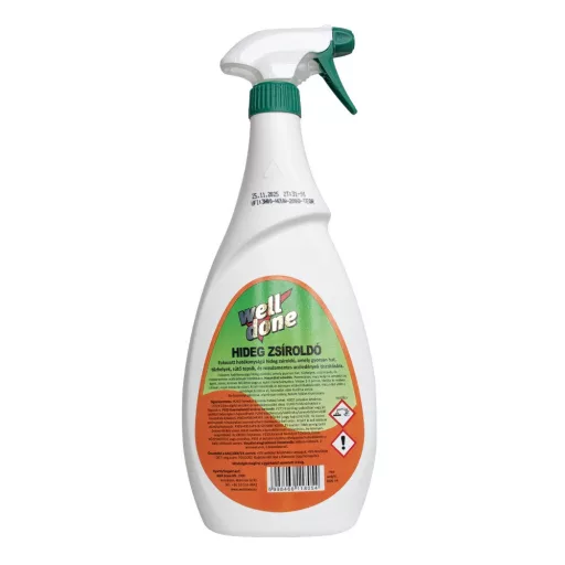 Hideg zsíroldó szórófejes 750ml + 250 ml gratis Well Done