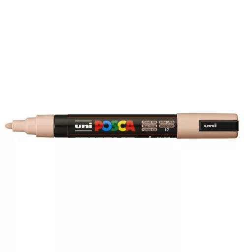 Dekormarker 1,8-2,5mm, Uni Posca PC-5M púder rózsaszín