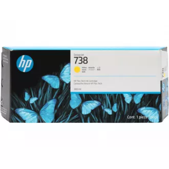 HP 676M8A Patron Yellow 300ml No.738 /o/ – Tonerklinika Debrecen