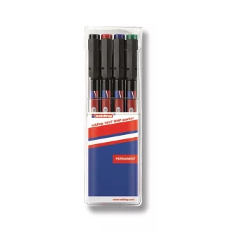 Alkoholos marker készlet 0,6mm, 141F OHP Edding 4 klf. szín – Tonerklinika Debrecen