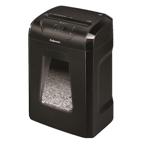 Iratmegsemmisítő, 12lap, konfetti vágás 4x40mm, Fellowes® Powershred 12C