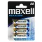 Elem AA ceruza LR6 alkaline 4 db/csomag, Maxell – Tonerklinika Debrecen