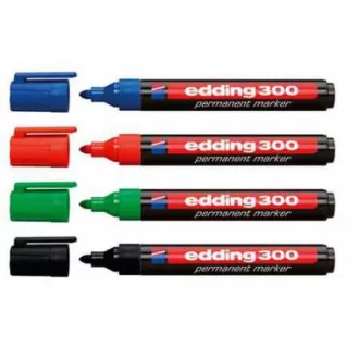 Alkoholos marker 1,5-3mm, kerek Edding 300 piros – Tonerklinika Debrecen