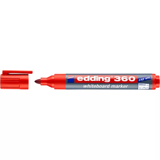 Táblamarker 1,5-3mm, kerek Edding 360 piros – Tonerklinika Debrecen