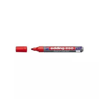 Táblamarker 1,5-3mm, kerek Edding 250 piros – Tonerklinika Debrecen