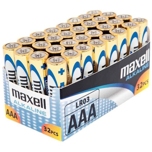 Elem AAA mikro LR03 zsugorfóliás alkaline 4 db/csomag, Maxell 