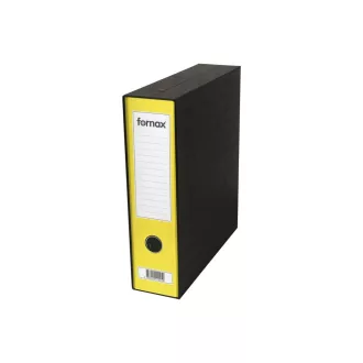 Tokos iratrendező A4, 8cm, Fornax Prestige sárga – Tonerklinika Debrecen
