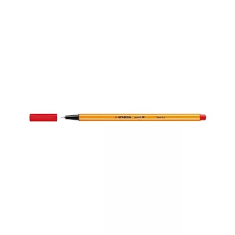Rostirón, tűfilc 0,4mm, STABILO Point 88 piros – Tonerklinika Debrecen
