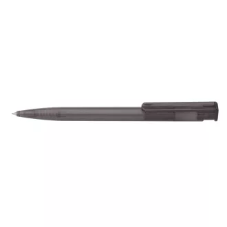 Golyóstoll nyomógombos 0,8mm, műanyag transparens fekete test, Ico Star, írásszín fekete – Tonerklinika Debrecen