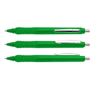 Golyóstoll nyomógombos 0,8mm, műanyag zöld test Apollo K, írásszín zöld – Tonerklinika Debrecen