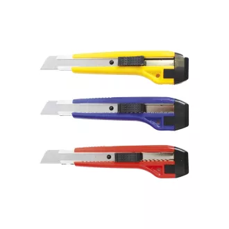 Barkácskés 18mm, nagy műanyag testű fém vezetősínnel, Fornax – Tonerklinika Debrecen